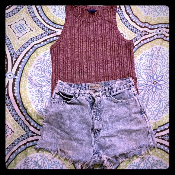 Pants - Short’s and crop top
